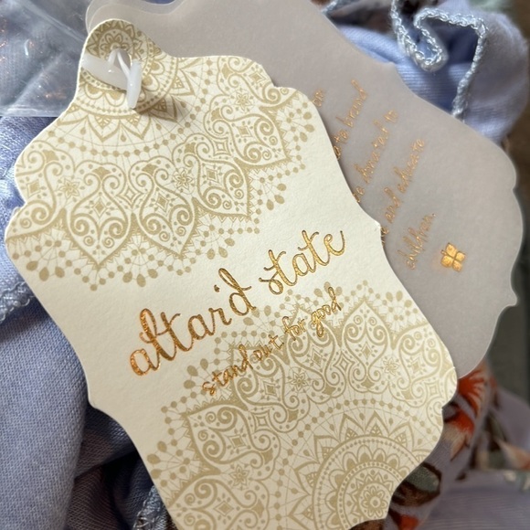 Altar’d State 3/4 sleeve dress in dusty blue - Picture 5 of 5